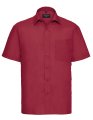 Overhemd Korte Mouw Russell Poplin R-935-M-0 Classic Red